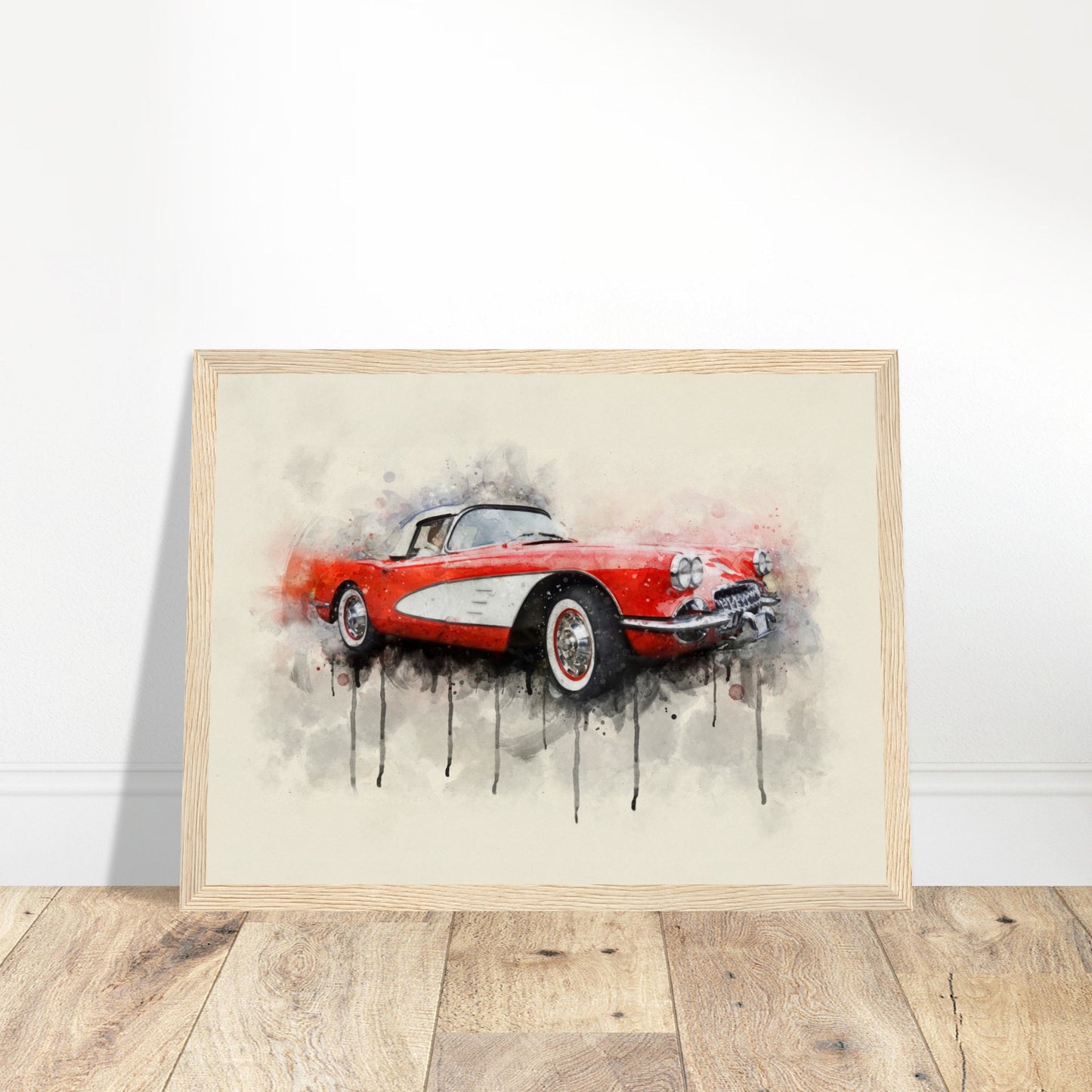 Premium Matte Paper Wooden Framed Poster