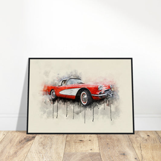 Premium Matte Paper Wooden Framed Poster