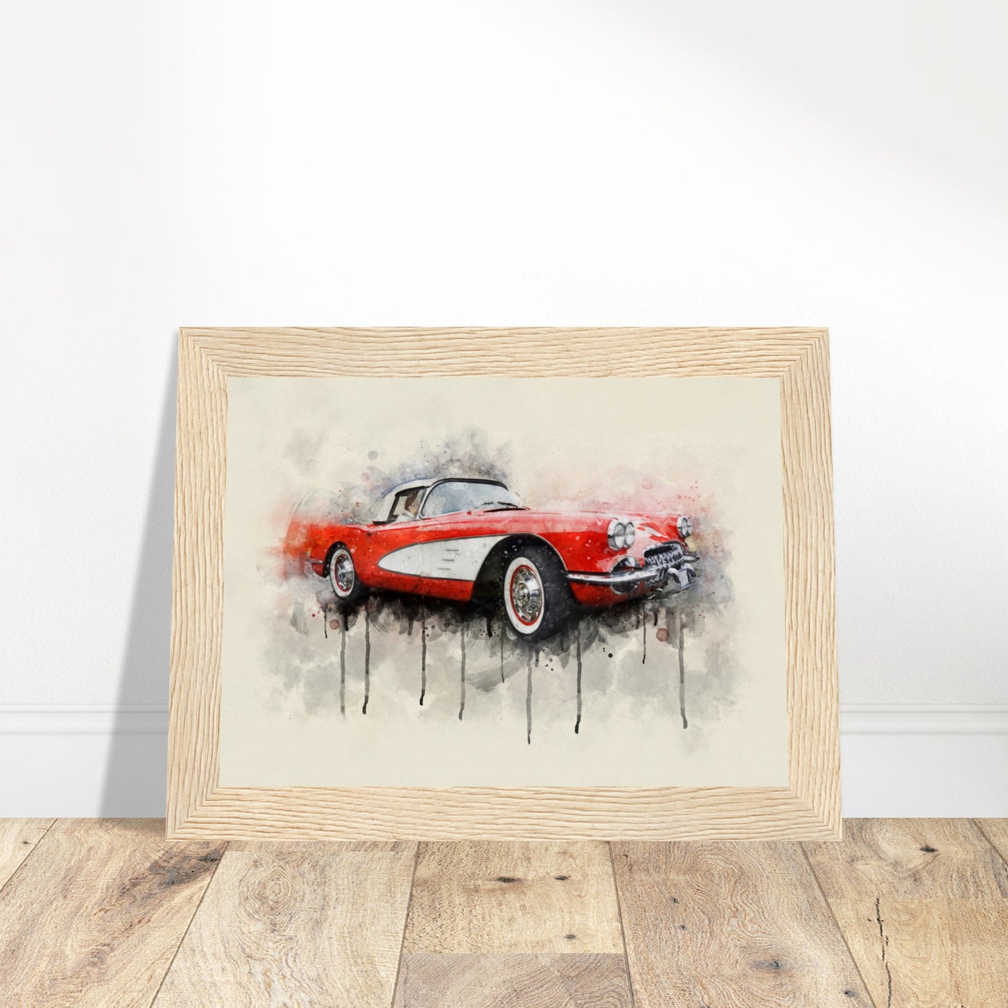 Premium Matte Paper Wooden Framed Poster