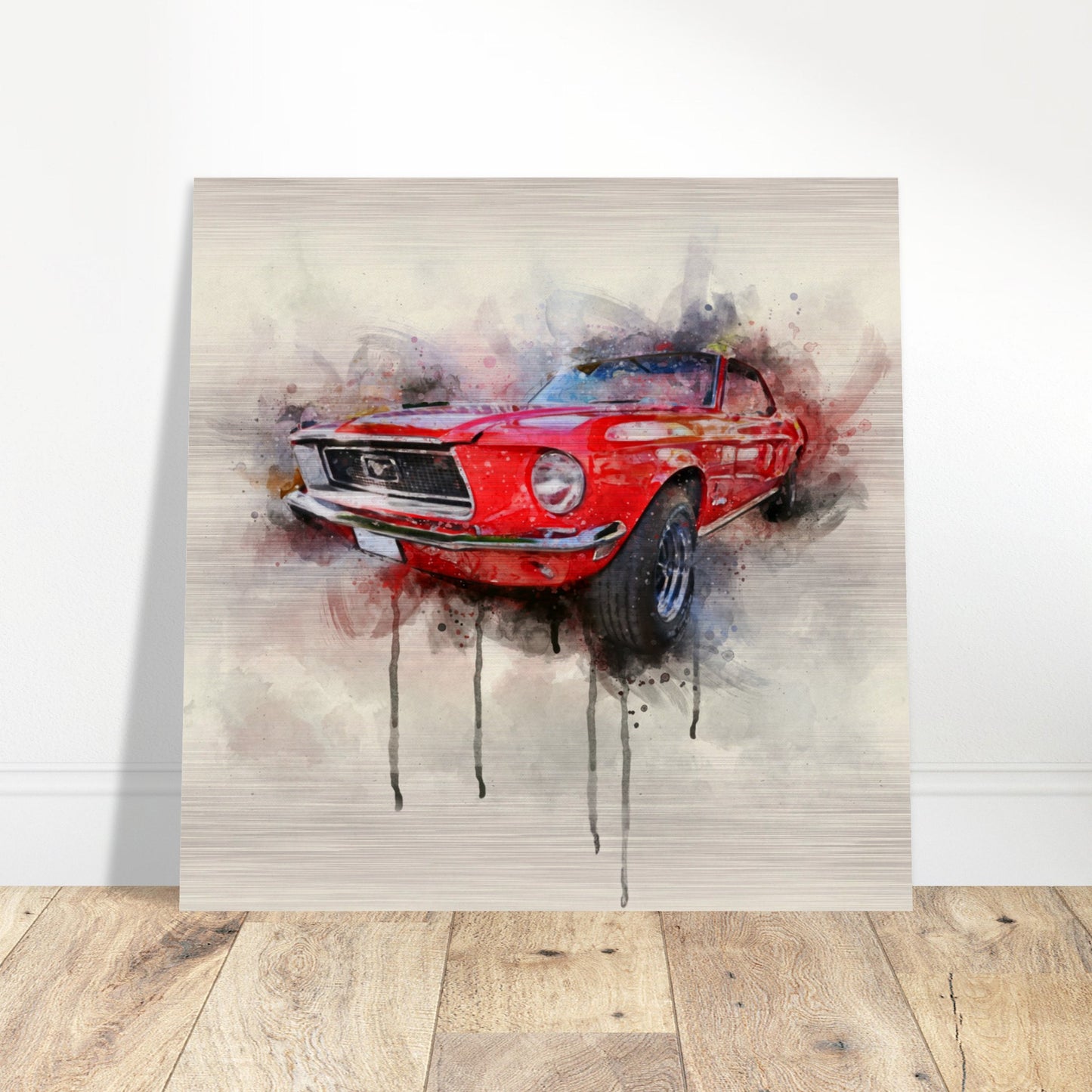 Brushed Aluminum Print