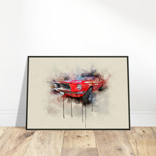 Museum-Quality Matte Paper Metal Framed Poster