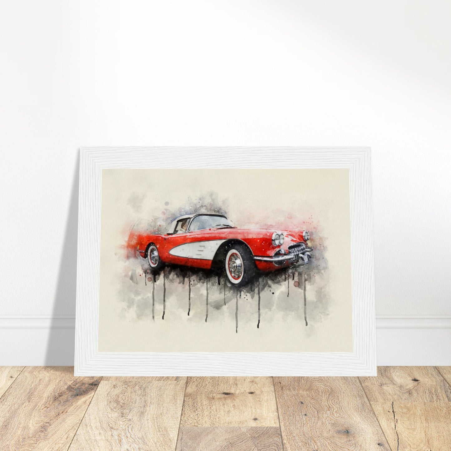 Premium Matte Paper Wooden Framed Poster