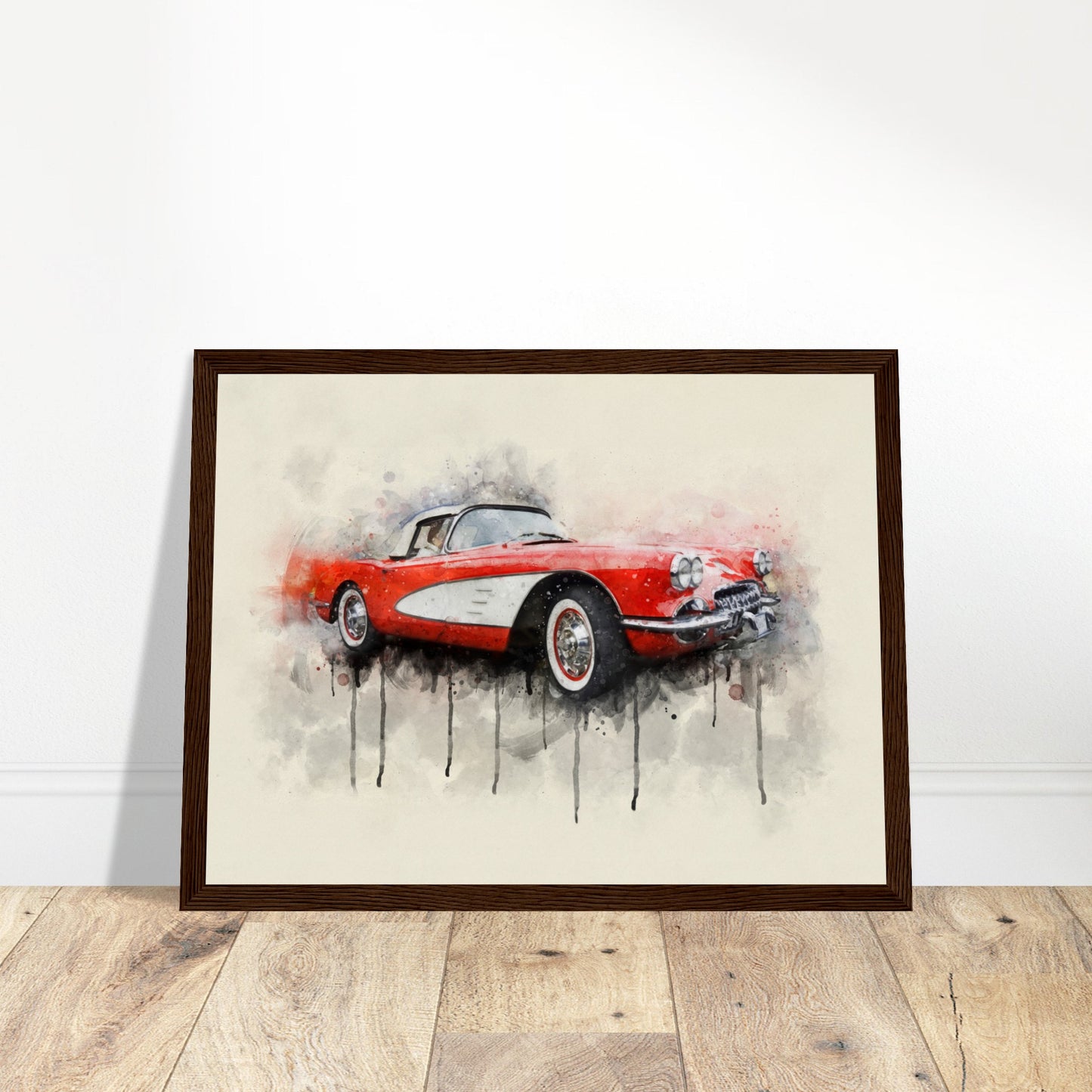 Premium Matte Paper Wooden Framed Poster