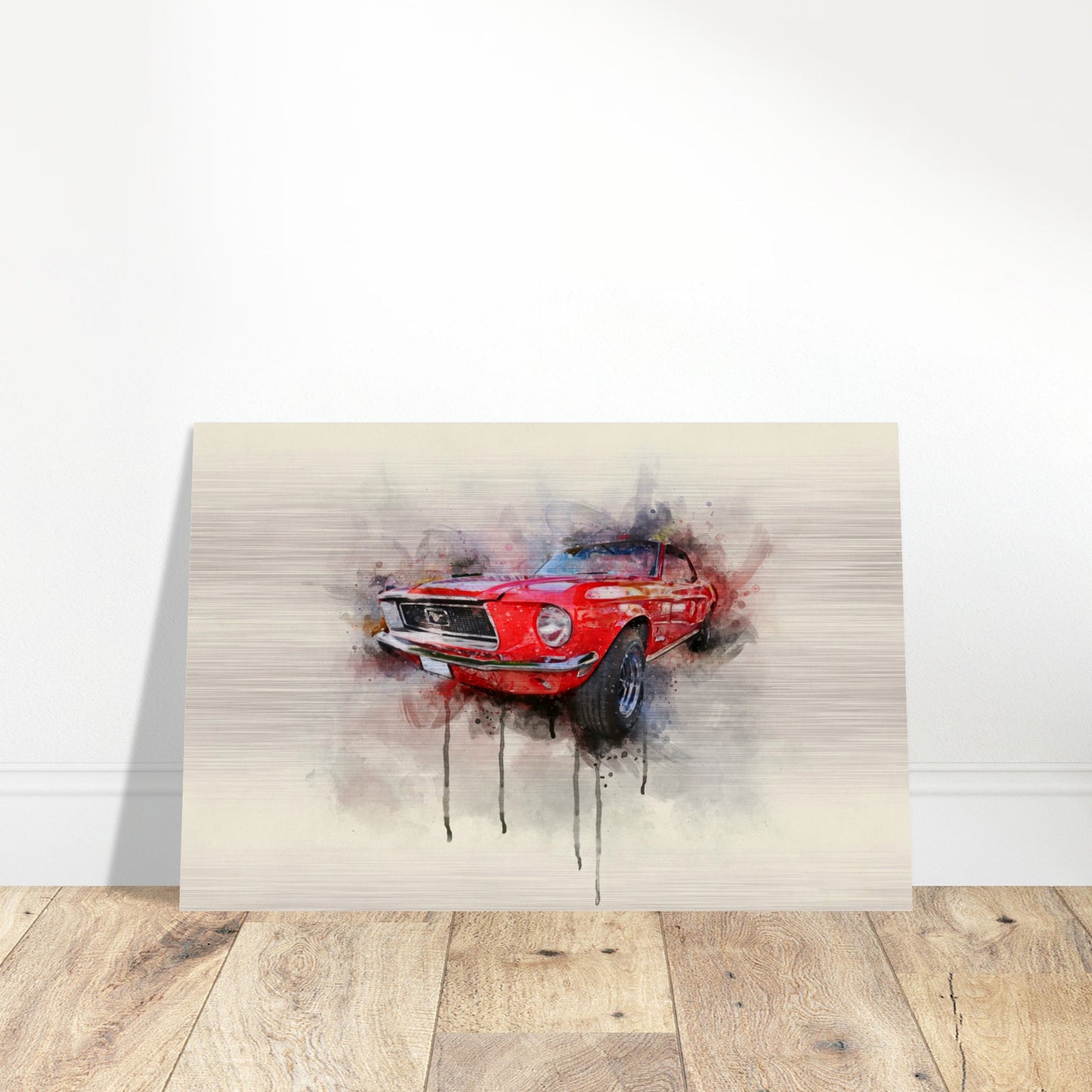 Brushed Aluminum Print