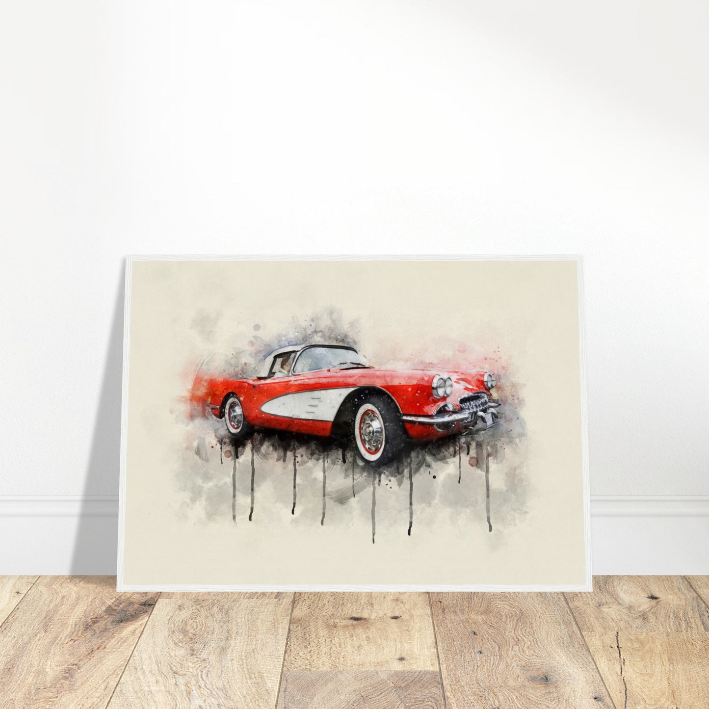 Premium Matte Paper Wooden Framed Poster