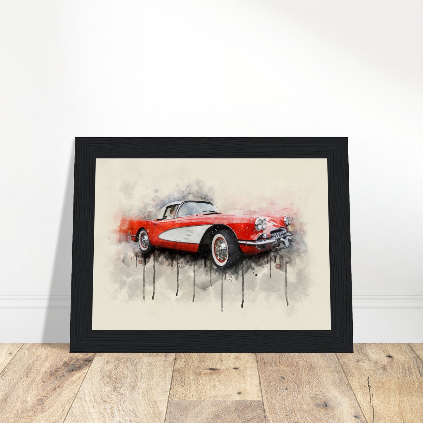 Premium Matte Paper Wooden Framed Poster