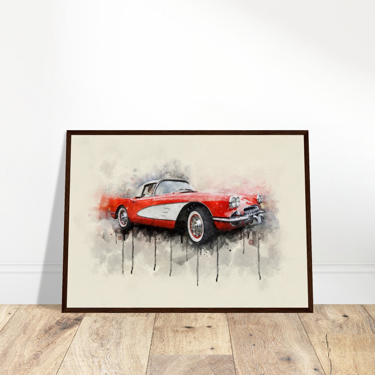 Premium Matte Paper Wooden Framed Poster