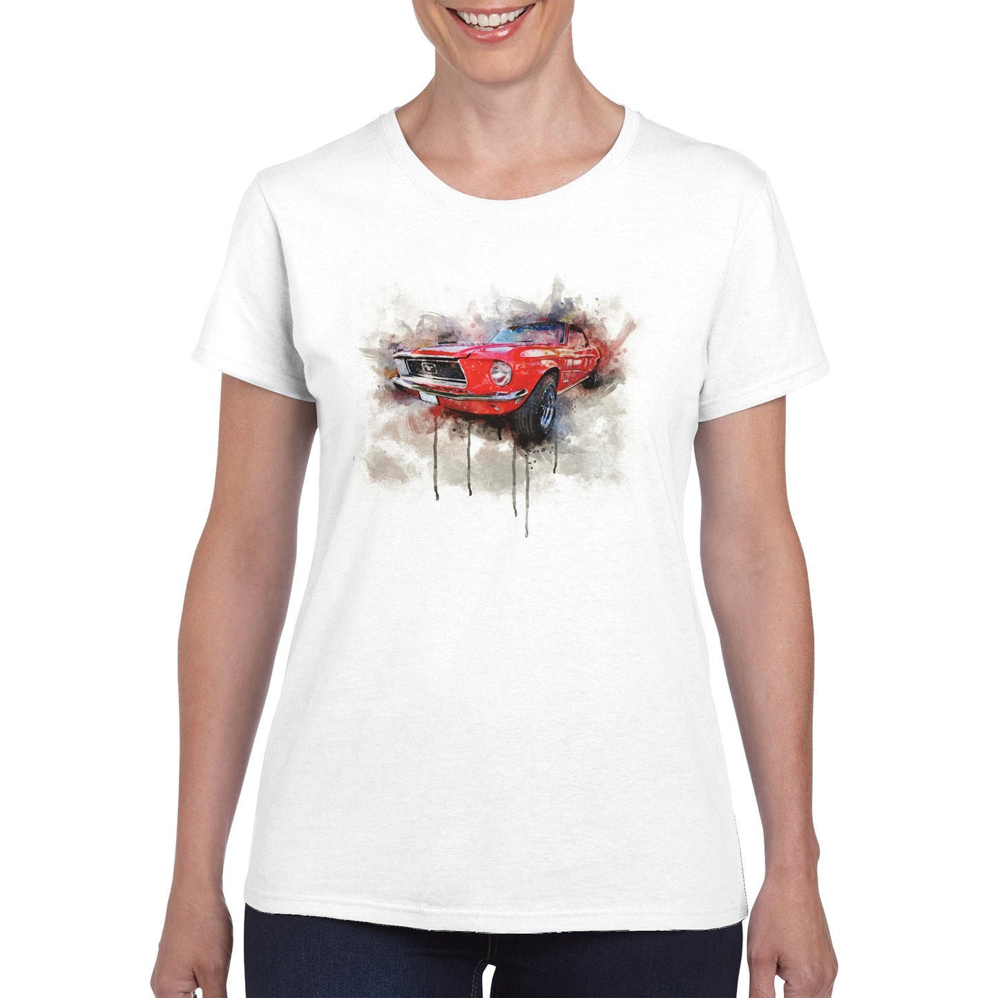 Heavyweight Womens Crewneck T-shirt