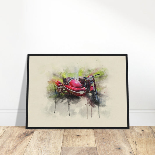 Museum-Quality Matte Paper Wooden Framed Poster