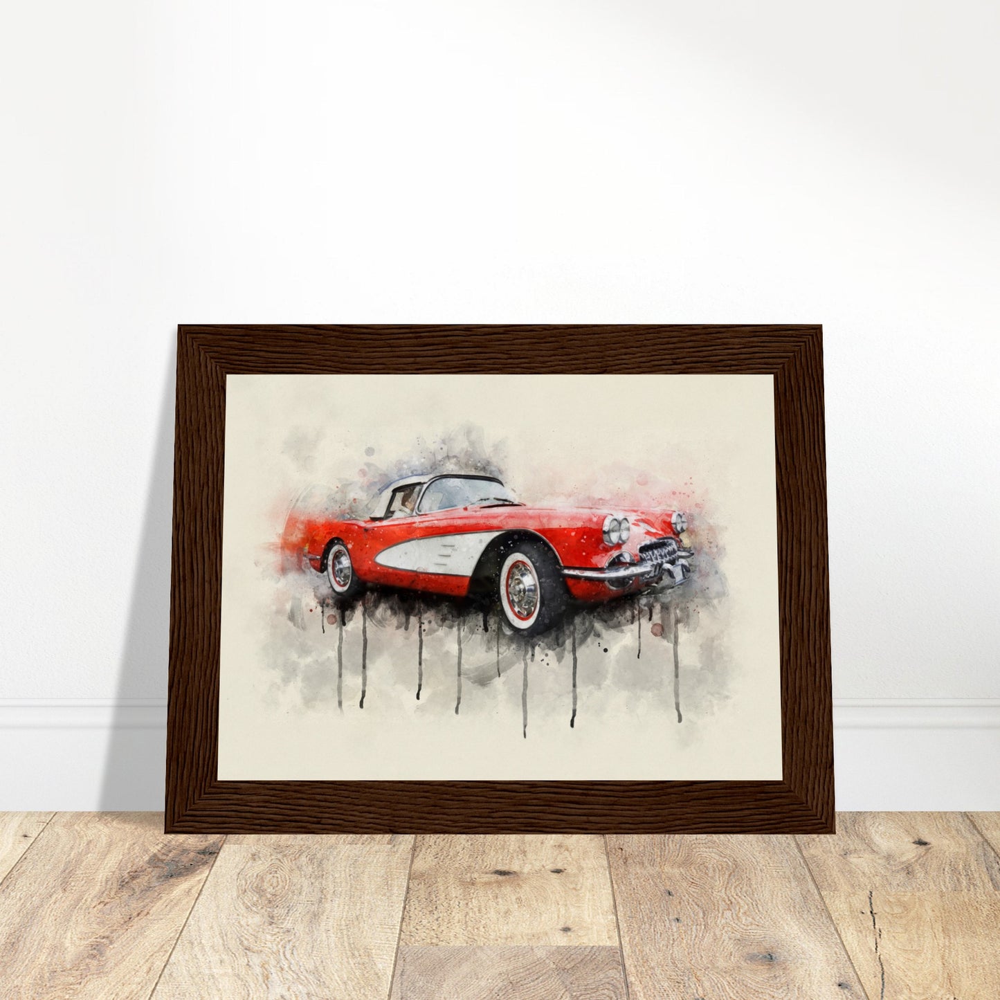 Premium Matte Paper Wooden Framed Poster