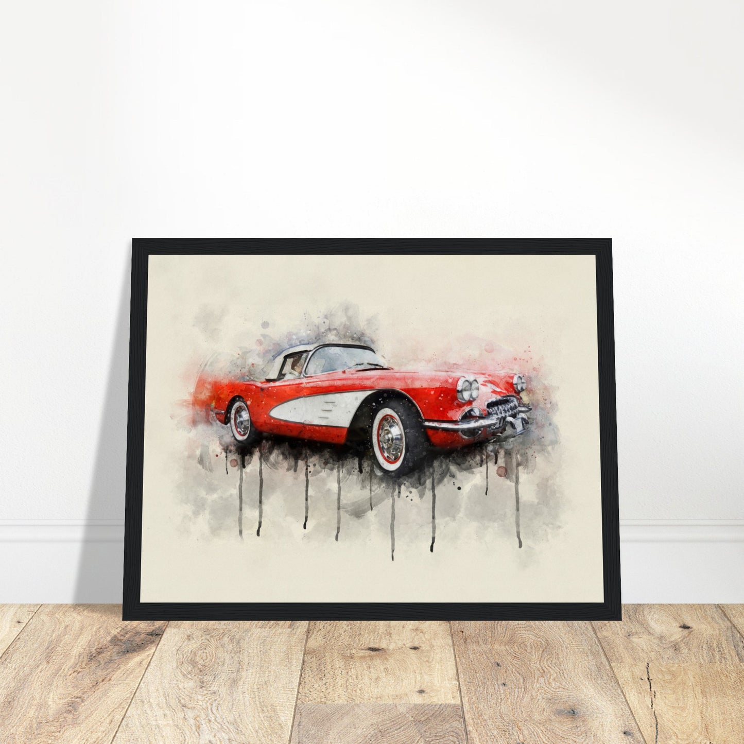 Premium Matte Paper Wooden Framed Poster