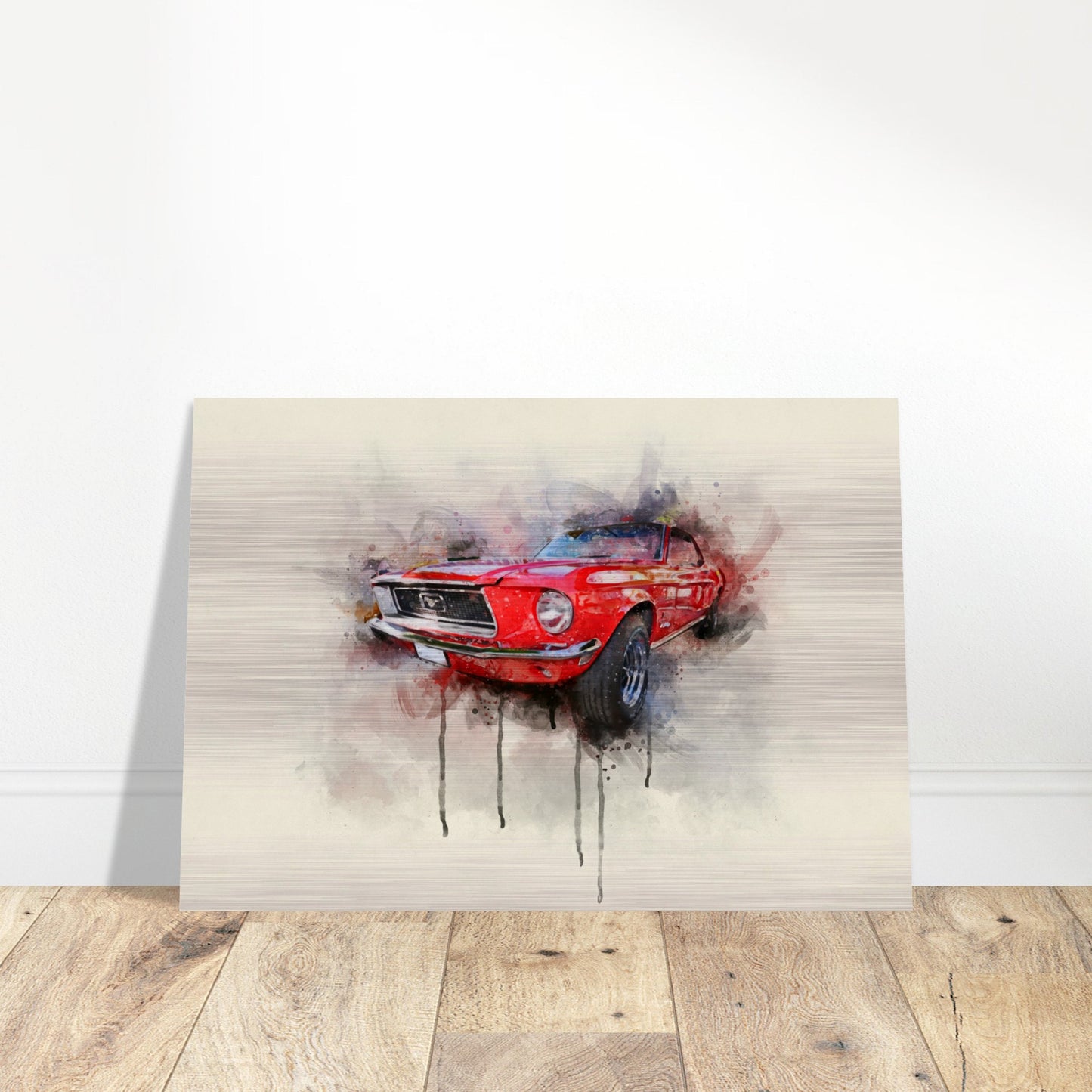 Brushed Aluminum Print