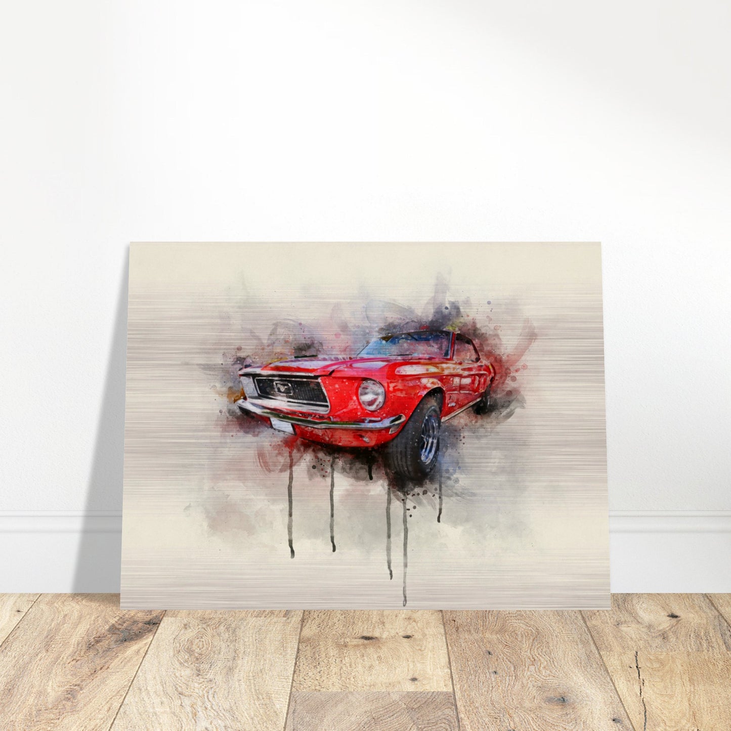 Brushed Aluminum Print