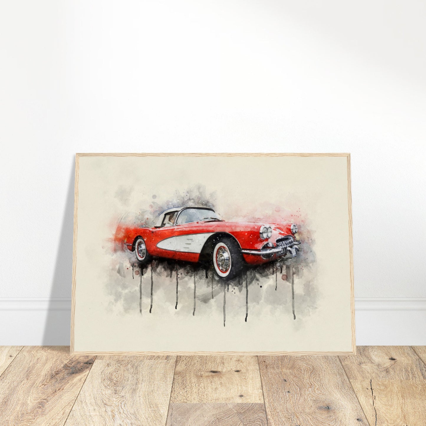 Premium Matte Paper Wooden Framed Poster