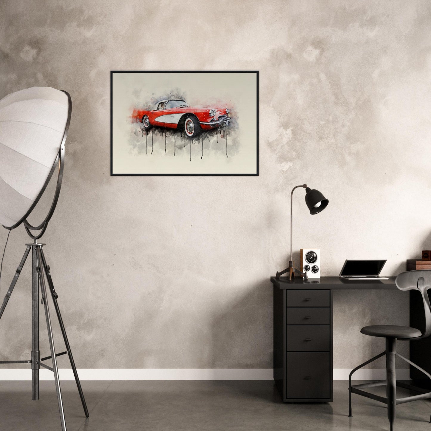 Premium Matte Paper Wooden Framed Poster