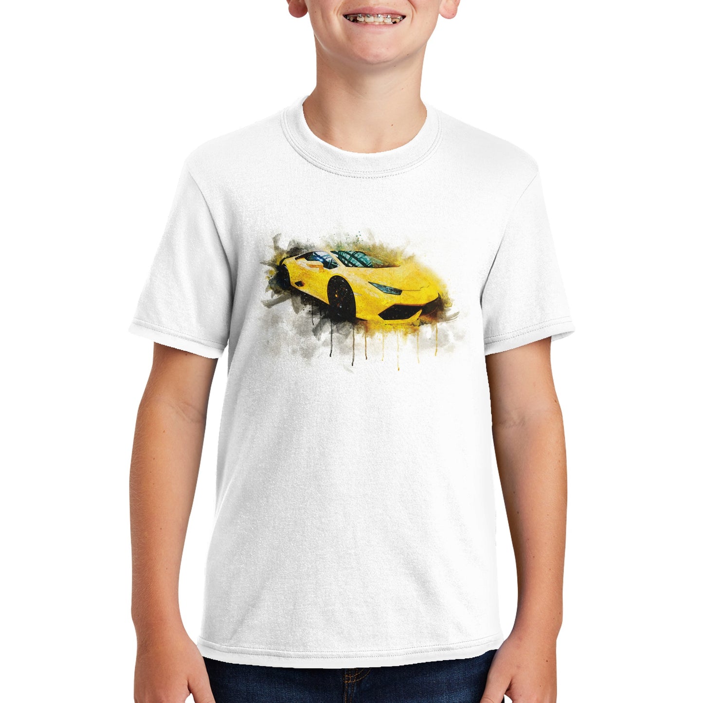 Polycotton Kids Crewneck T-shirt