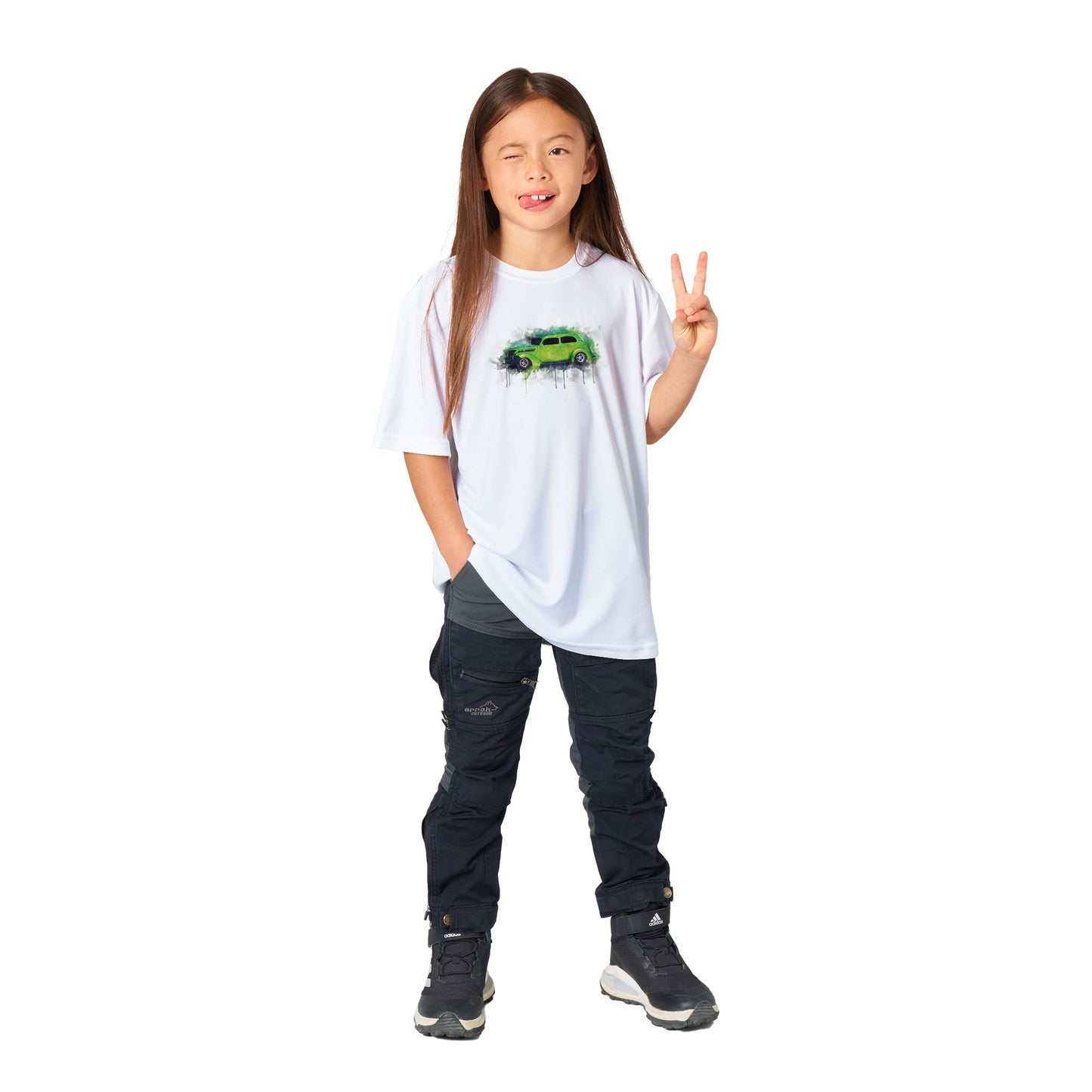 Performance Kids Crewneck T-shirt