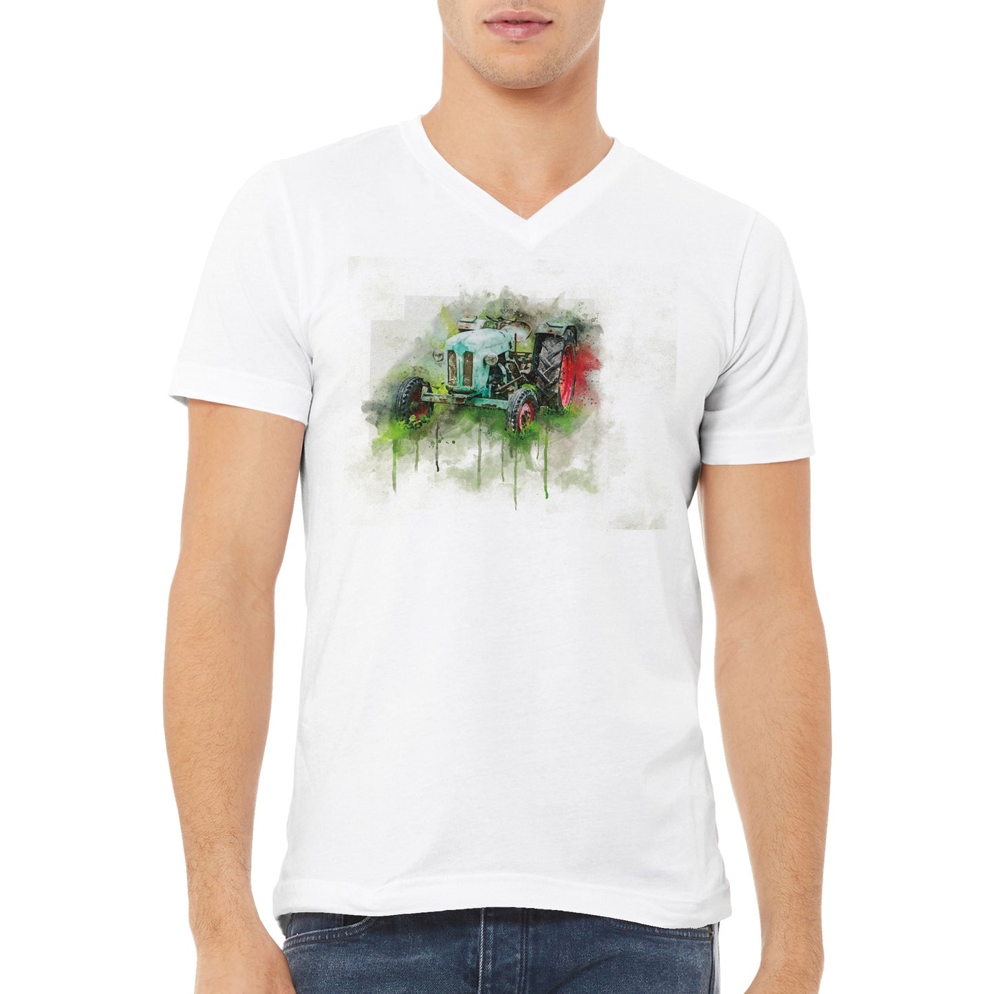 Premium Unisex V-Neck T-shirt